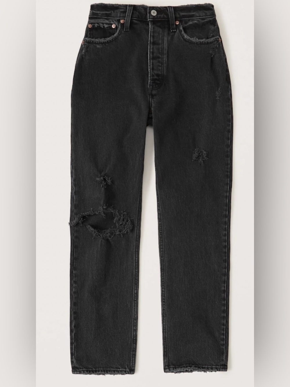 Abercrombie & fitch the dad high rise Jean size 30 Short - Picture 12 of 12